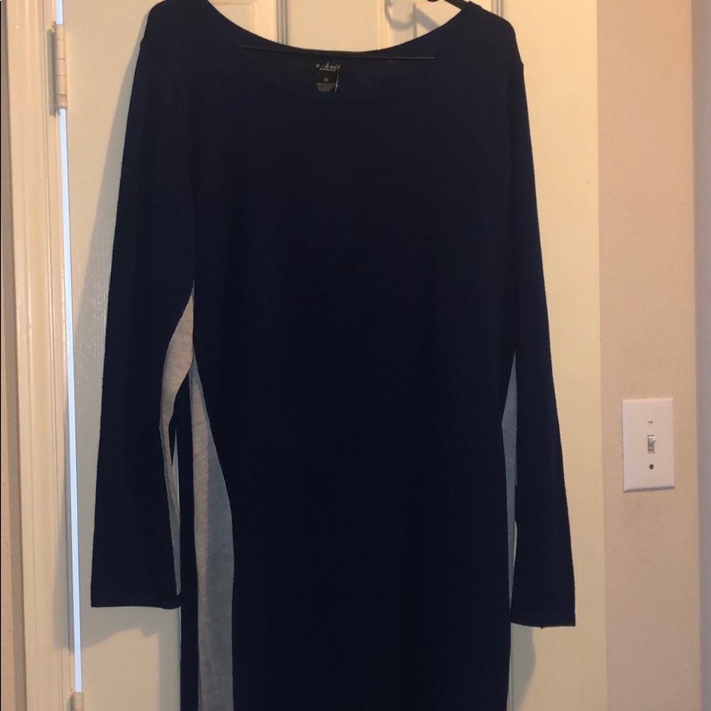 Plus size sweater dress